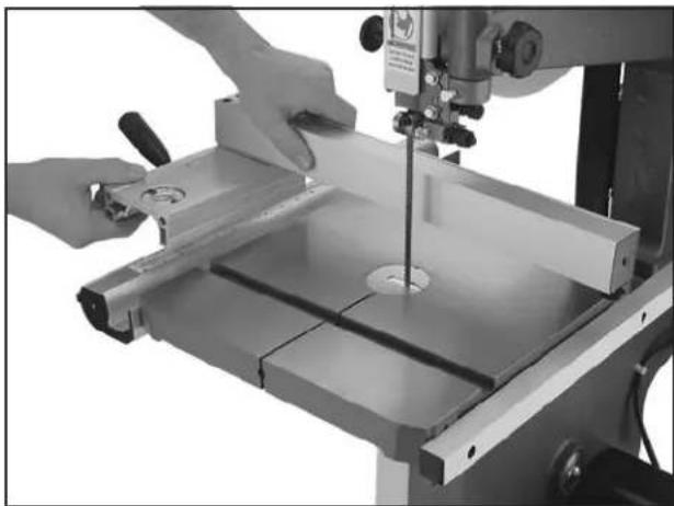 Grizzly G0555P - To assemble the bandsaw: - 13