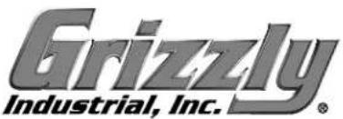 Grizzly G0555P - WARRANTY CARD - 2
