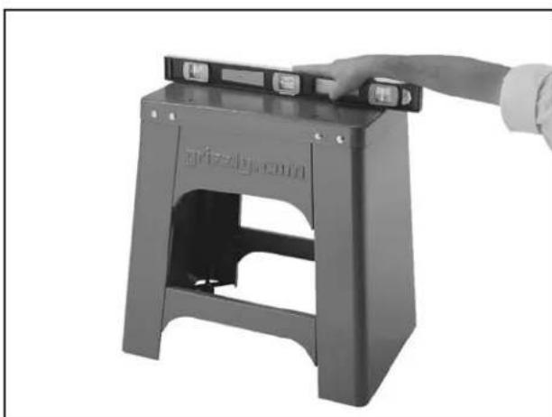 Grizzly G0555P - To assemble the bandsaw: - 5