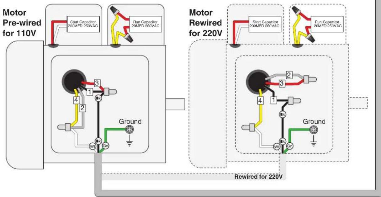 Grizzly G0555P - Wiring Diagram - 4