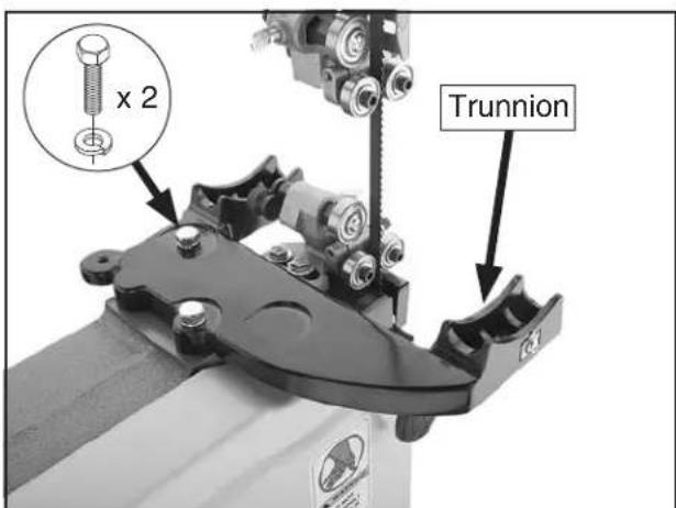 Grizzly G0555P - To assemble the bandsaw: - 7
