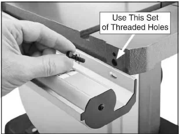 Grizzly G0555P - To assemble the bandsaw: - 11