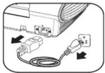 BENQ LW21 - Shutting down the projector - 4
