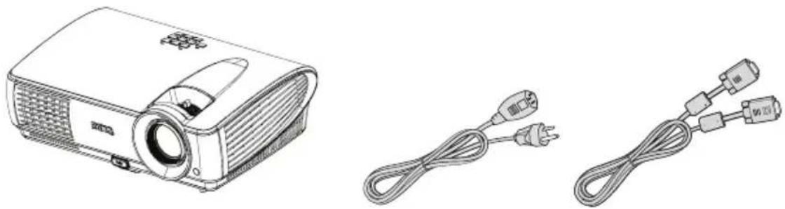 BENQ LW21 - Standard accessories - 2