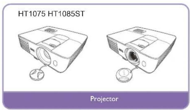 HT1075 HT1085ST Projector