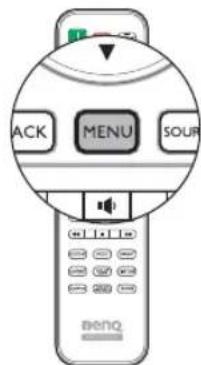 ACK MENU SOUR benQ