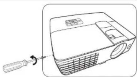 BENQ HT1085ST - Replacing the lamp - 2