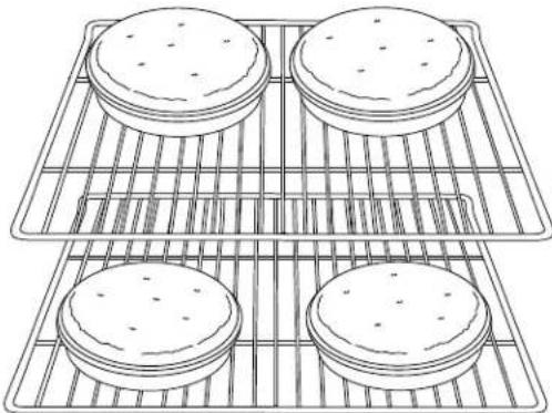 AMANA AER5845QAB17 - Baking Layer Cakes on Two Racks - 1