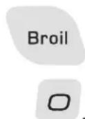 AMANA AER5845QAB17 - To set Broil: - 1