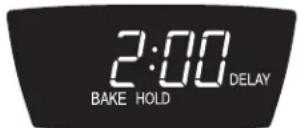 AMANA AER5712ACW0 - To set a Delayed Baking cycle: - 1