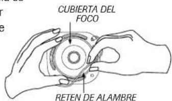 AMANA AER5712ACW0 - Para reemplazar el foco del horno: - 1
