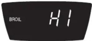 AMANA AER5712AAZ12 - Programmation de la cuisson au gril : - 1
