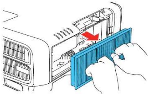 EPSON EB-L1490U - ReplacingtheAirFilter - 2