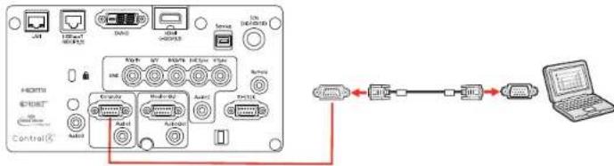 EPSON EB-L1490U - ConnectingtoaComputerforVGAVideo - 1