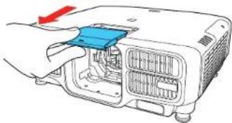 EPSON EB-L1490U - AttachingaLens - 1