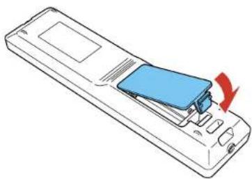 EPSON EB-L1490U - InstallingBatteriesintheRemoteControl - 3