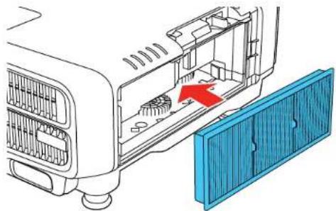 EPSON EB-L1490U - CleaningtheAirFilter - 5