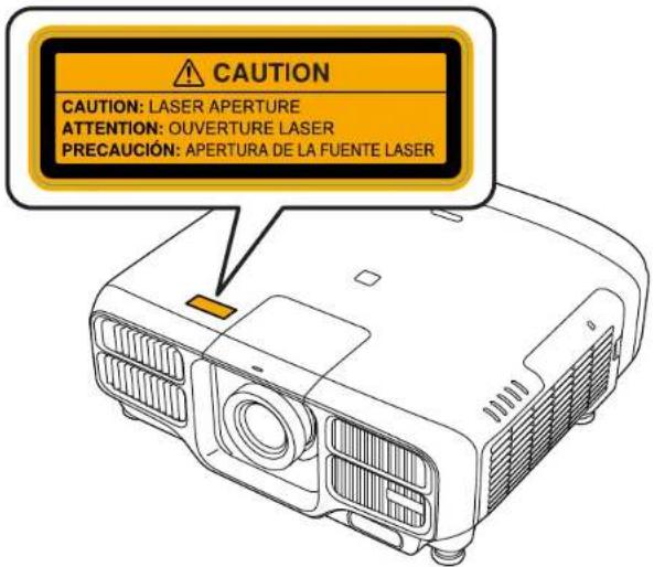 CAUTION CAUTION: LASER APERTURE ATTENTION: OUVERTURE LASER PRECAUCIÓN: APERTURA DE LA FUENTE LASER