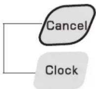 AMANA AER5715QAW20 - Para cancelar el despliegue del reloj: - 1
