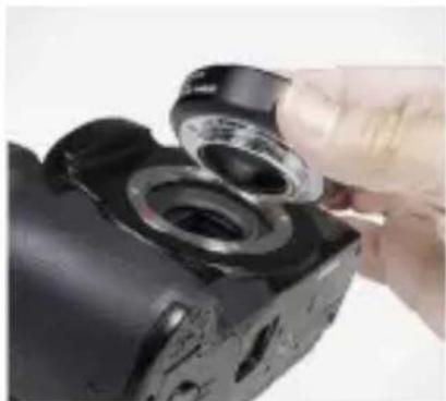 Vello LAE-MFT-FT - MOUNTING THE LENS ADAPTER - 1