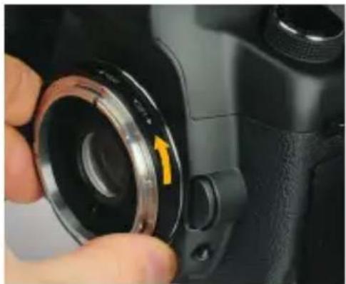 Vello LA-CEF-CFD - TO MOUNT THE LENS ADAPTER - 2