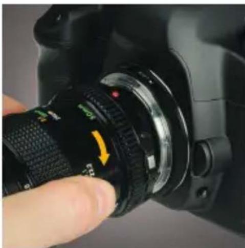 Vello LA-CEF-CFD - TO MOUNT THE LENS ADAPTER - 3