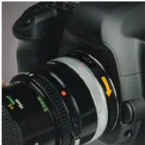 Vello LA-CEF-CFD - TO MOUNT THE LENS ADAPTER - 5