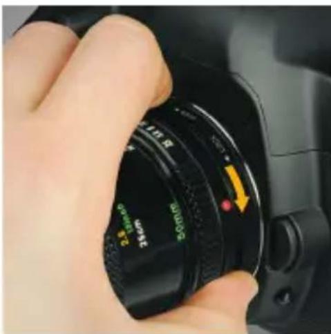 Vello LA-CEF-CFD - TO MOUNT THE LENS ADAPTER - 4