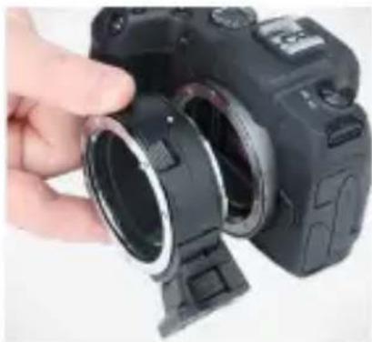 Vello LAE-CR-CEF - MOUNTING THE LENS ADAPTER - 1