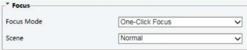 Focus Focus Mode One-Click Focus Scene Normal