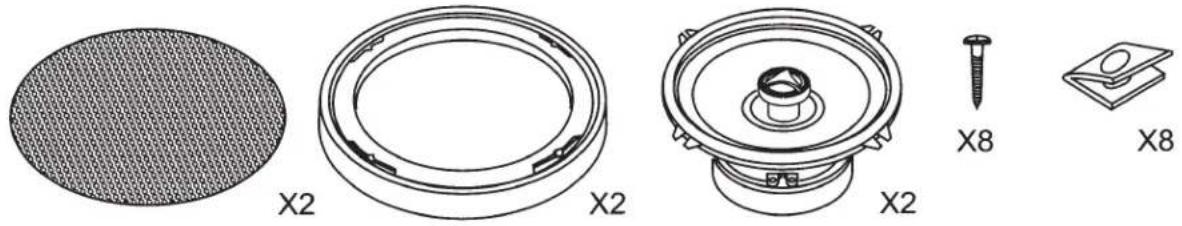 Morel Maximo Coax 6 - 4" / 5 ^1/4 " / 6 ^1/2 " / 6x9" - 1