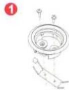 Morel Elate Titanium 903 - TWEETER MOUNTING - 1
