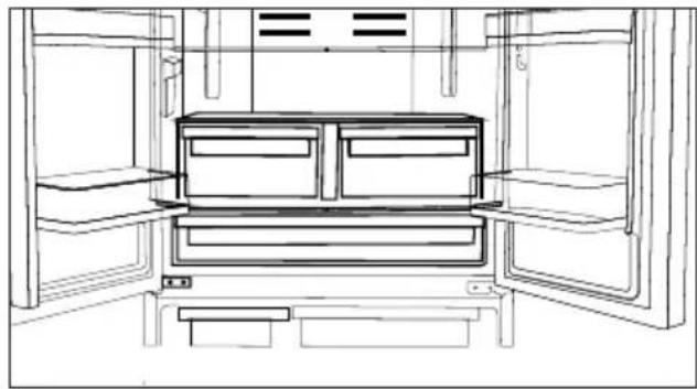 BlueStar FBFD360 - Chiller compartment - 1