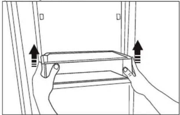 BlueStar FBFD360 - Retirada de los estantes de las puertas - 1