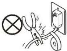 Friedrich Chill CP12G10B - Do not damage or use an unspecified power cord. - 1