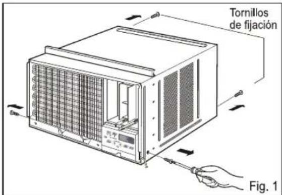 Tornillos de fijación Fig. 1