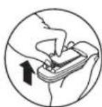 Friedrich Chill CP15G10B - Insertar las baterías del control remoto - 1