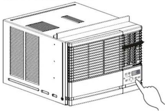 Friedrich Chill CP15G10B - Réglage de l'orientation du débit d'air - 1