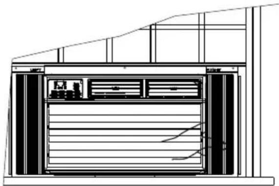 Friedrich Chill Premier CCF06A10A - Installing the Chassis into the Cabinet - 2