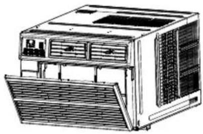 Friedrich Chill Premier CCF06A10A - REMOVE FRONT PANEL AND CHASSIS - 1