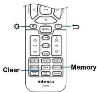Clear Memory Integra