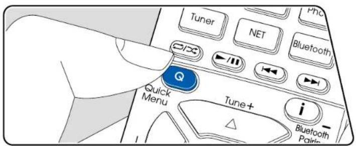 Tuner Pho NET Bluetooth Quick Menu Tune+ i Bluetooth Pair