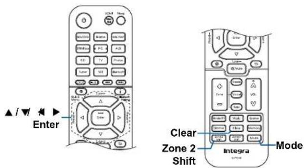 Enter Clear Zone 2 Shift Integra Mode