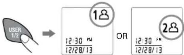 USER 1/2 12:30 PM 12/28/13 OR 12:30 PM 12/28/13