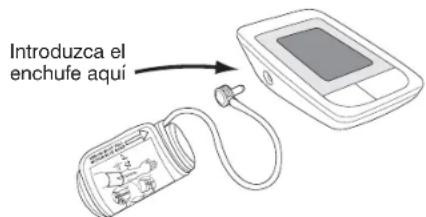 Introduzca el enchufe aquí