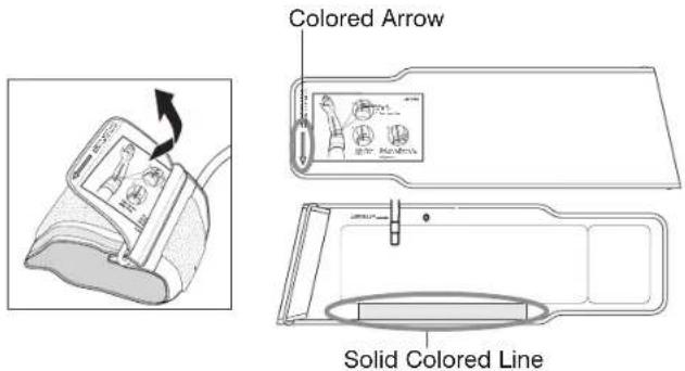 Colored Arrow Solid Colored Line