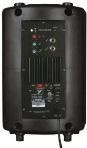 YORKVILLE CX80P - INPUT and AUX OUT Jacks - 2