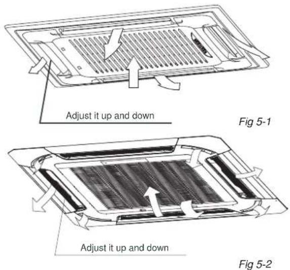 Adjust it up and down Fig 5-1 Adjust it up and down Fig 5-2