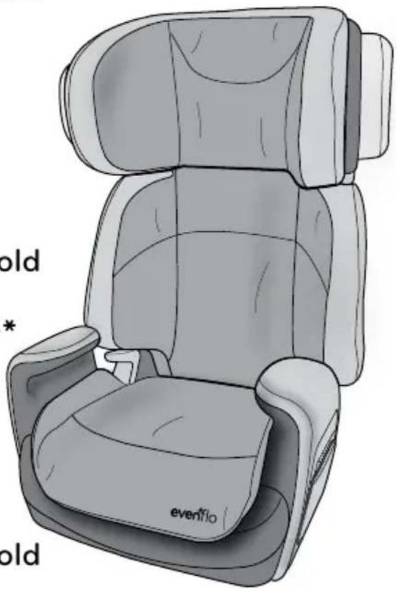 Evenflo Spectrum - Without Backrest\* - 1