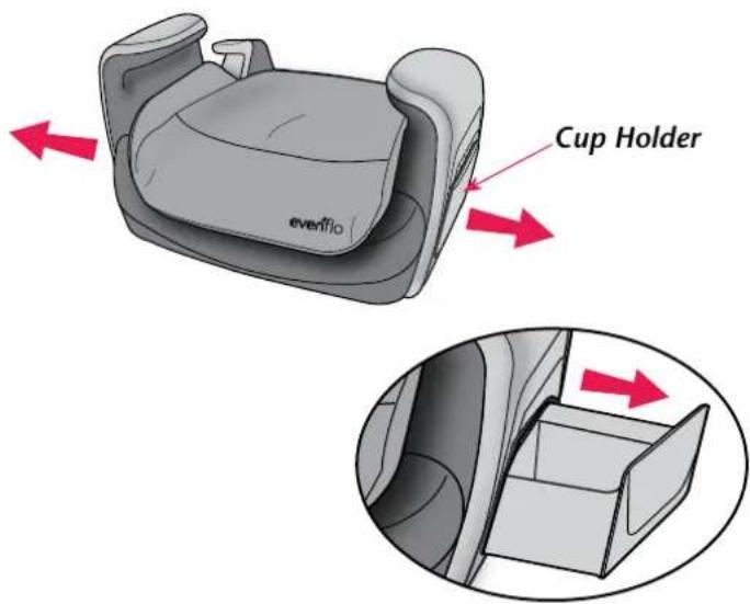 Evenflo Spectrum - Using the Cup Holders - 3